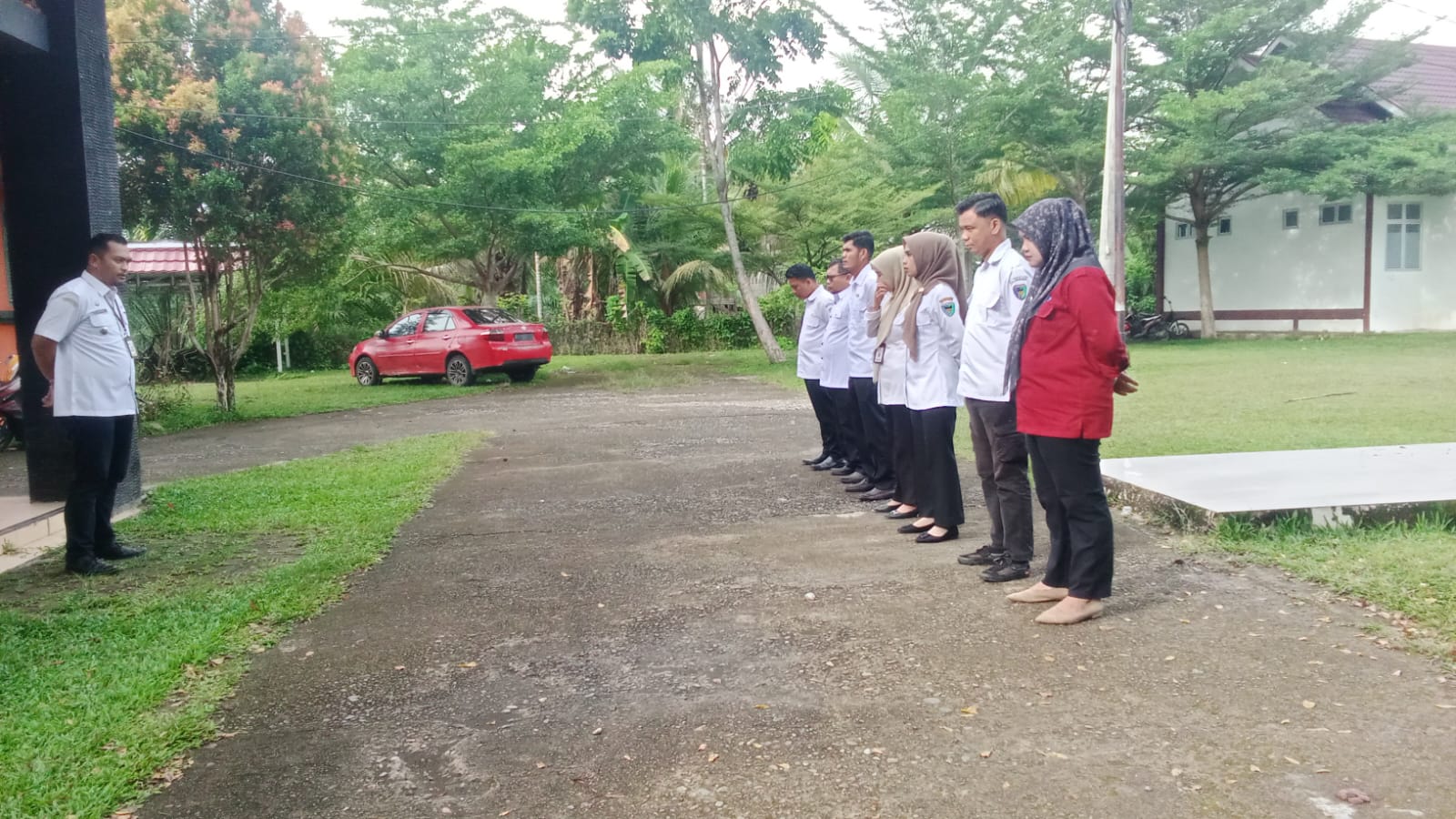 Rabu 19 November 2025 Apel Pagi Kantor Camat Ranah Ampek Hulu Tapan
