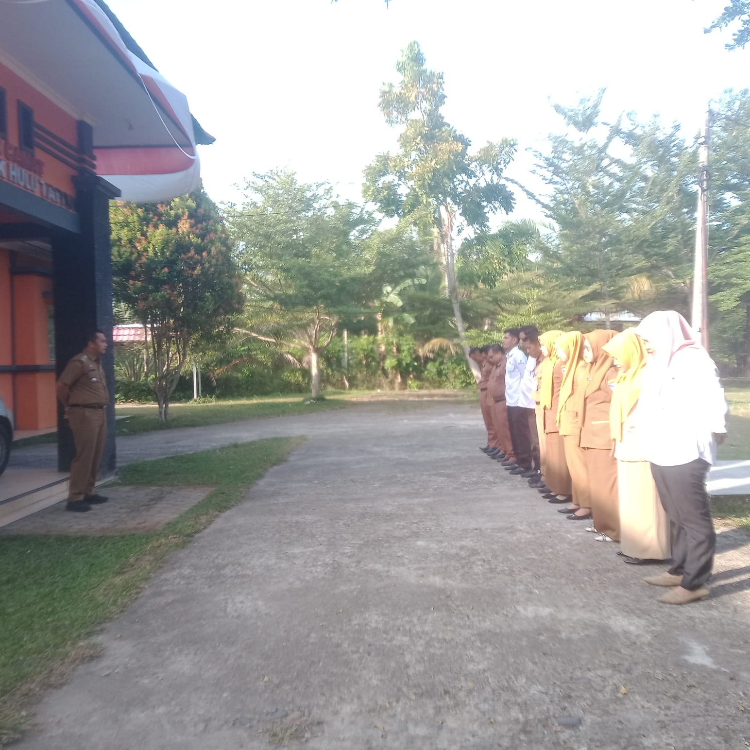 Senin  26 Januari 2026 Apel Pagi Kantor Camat Ranah Ampek Hulu Tapan