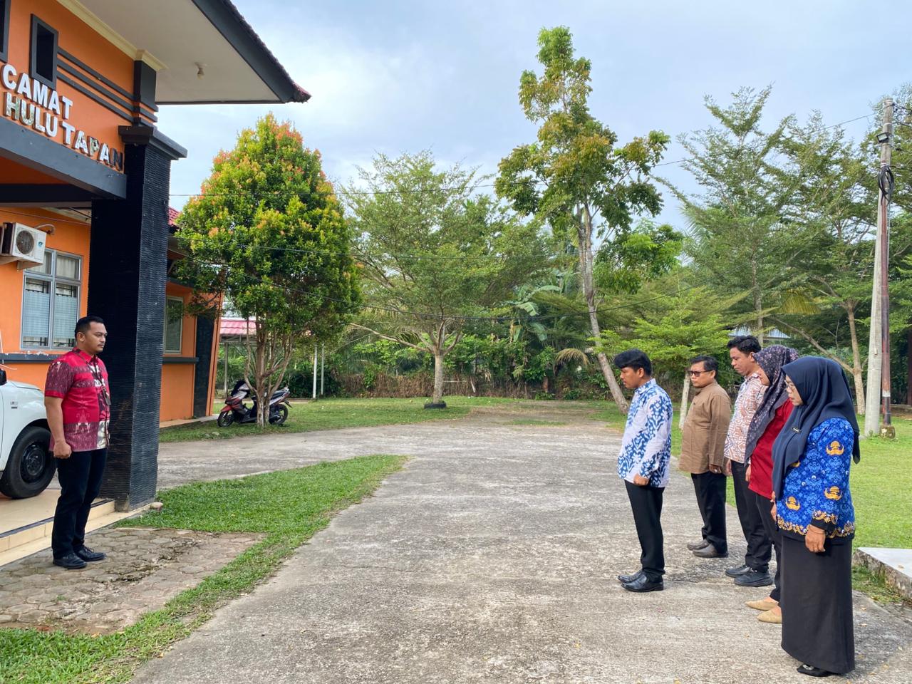 Kamis 26 Februari 2026 Apel Pagi Kantor Camat Ranah Ampek Hulu Tapan