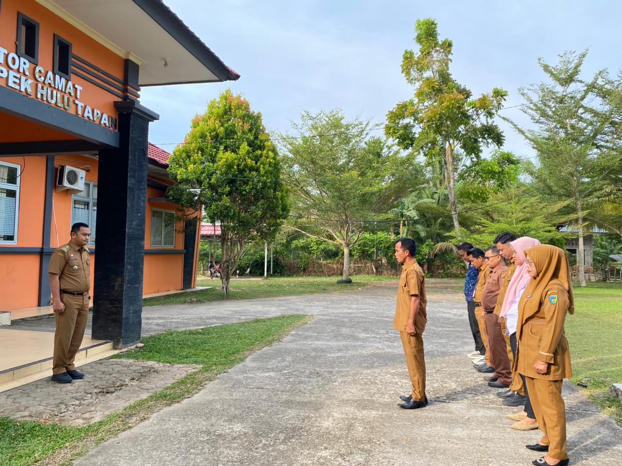 Selasa 03 Maret 2026 Apel Pagi Kantor Camat Ranah Ampek Hulu Tapan